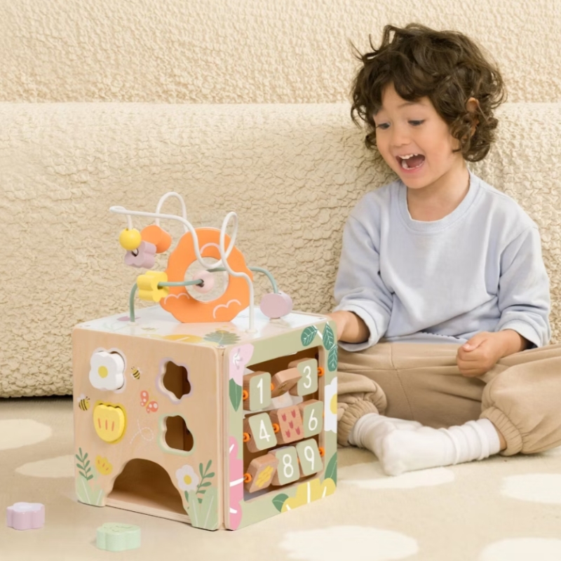 Classic World Honeybee Activity Cube