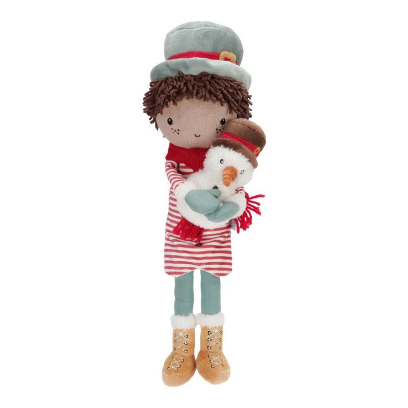 Little Dutch Cuddle Doll Christmas Jake - 35cm