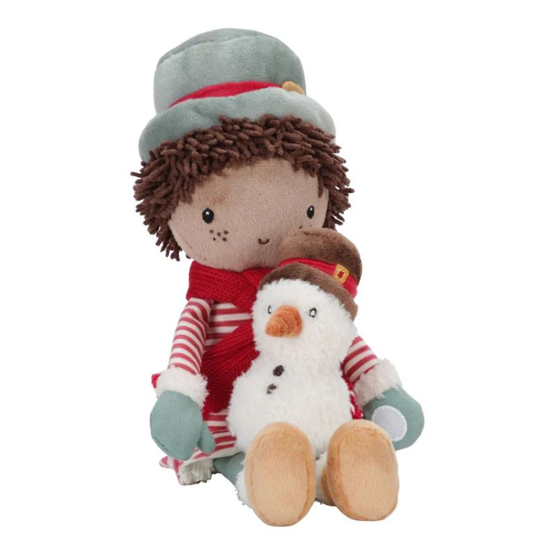 Little Dutch Cuddle Doll Christmas Jake - 35cm