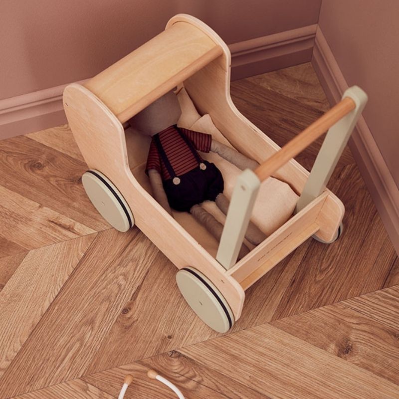 Kid's Concept - Doll Pram Natural