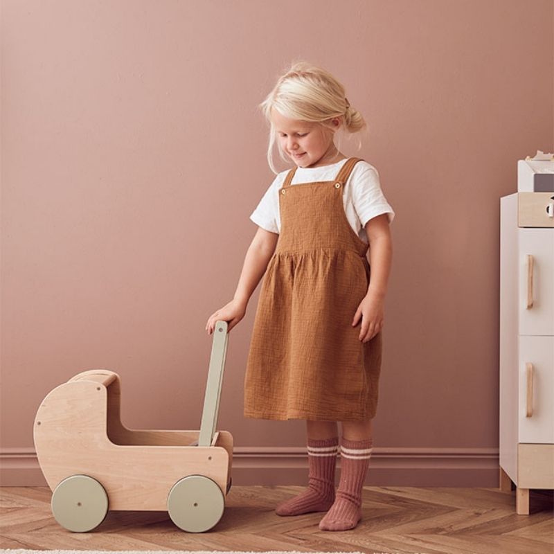 Kid's Concept - Doll Pram Natural