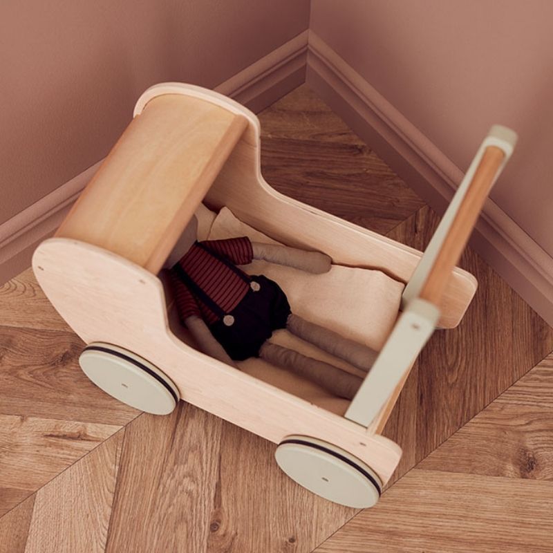 Kid's Concept - Doll Pram Natural