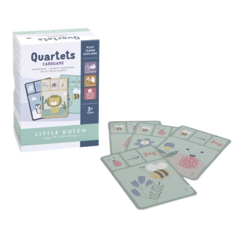 Little Dutch Quartets card game - Animals