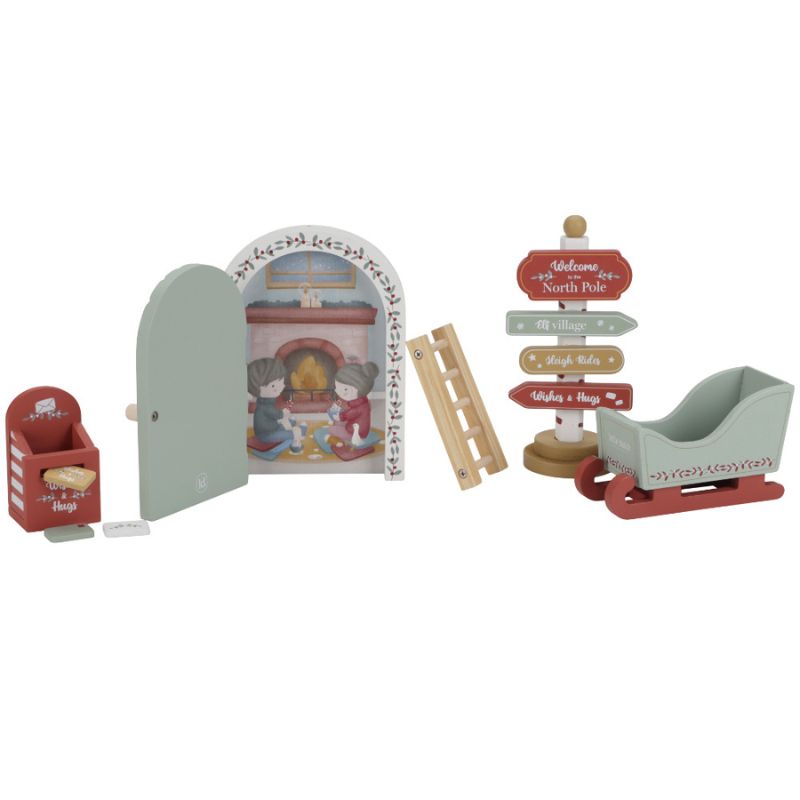 Little Dutch Mini Christmas Door and Accessories