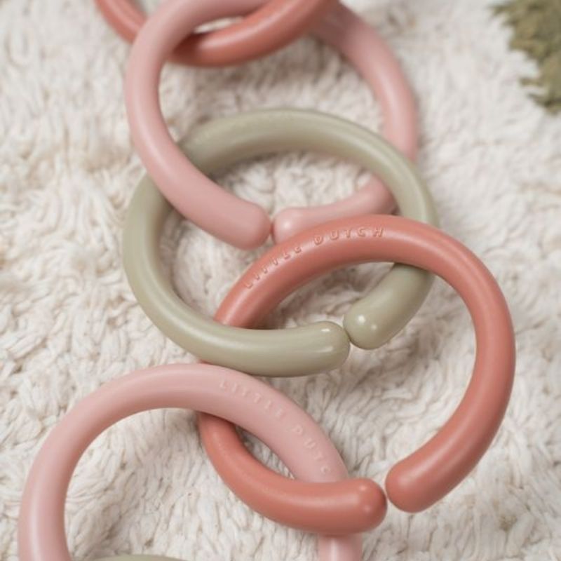 Little Dutch Little Loops Toy Links - Pink