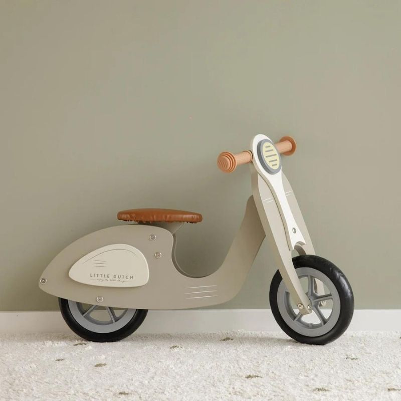 Little Dutch Balance Scooter - Olive