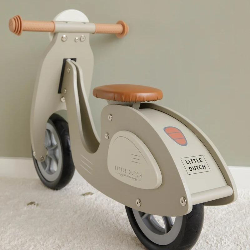 Little Dutch Balance Scooter - Olive