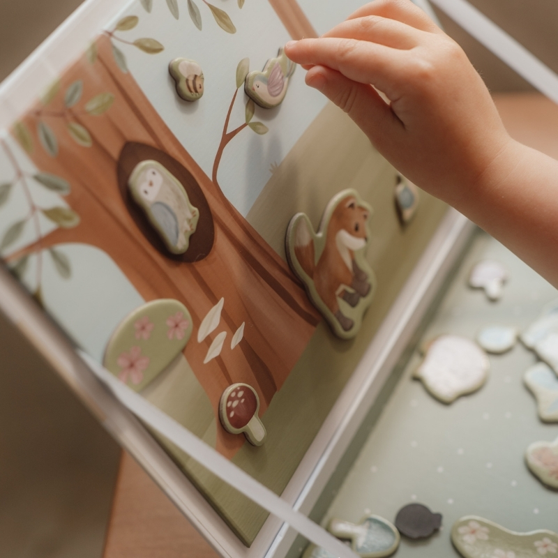 Little Dutch Magnetic Playboard - Forest Friends