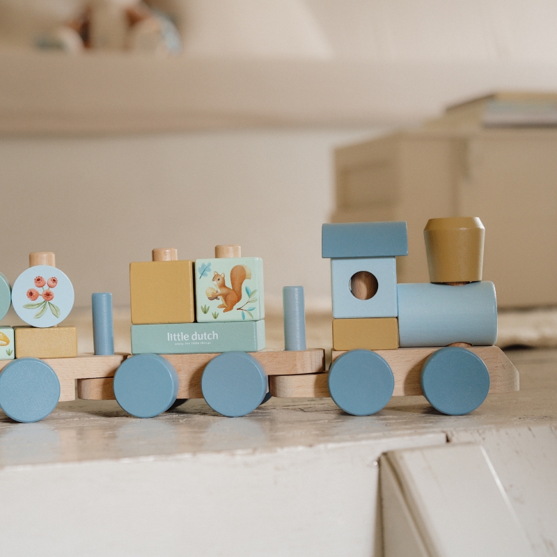 Little Dutch Stacking Train - Forest Friends