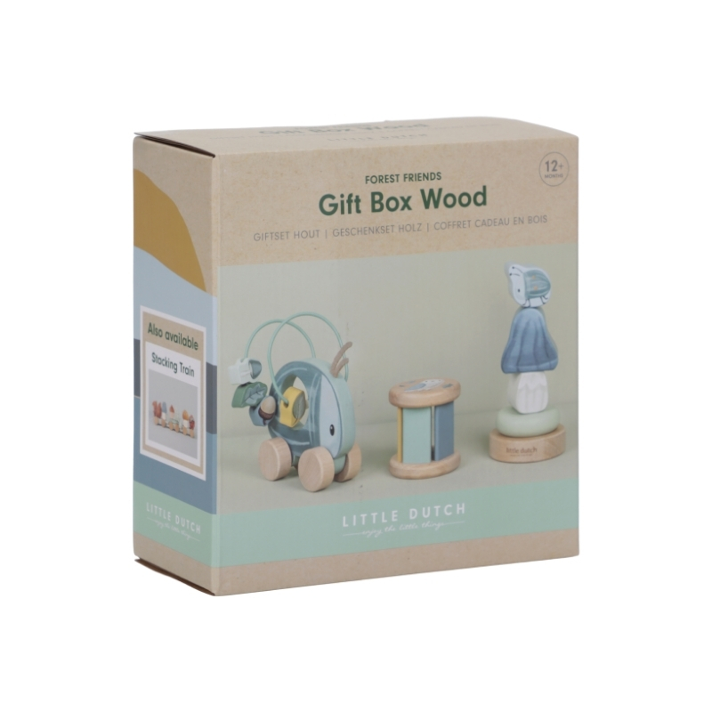 Little Dutch Wooden Toy Gift Box - Forest Friends