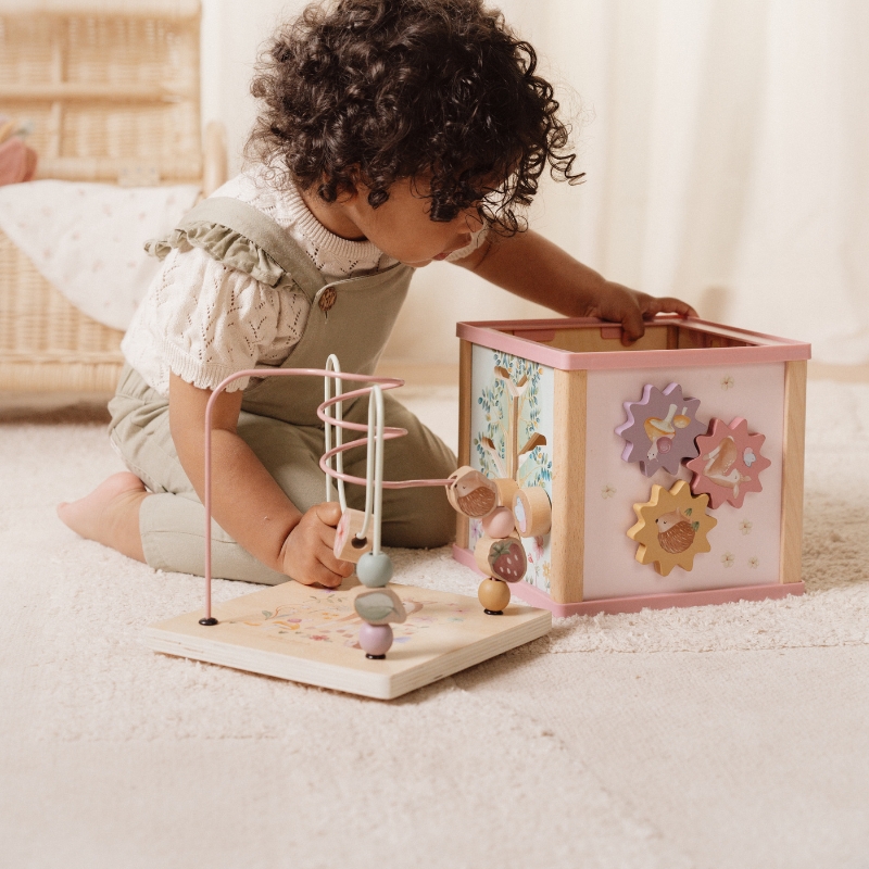 Little Dutch Wooden Activity Cube - Fairy Garden