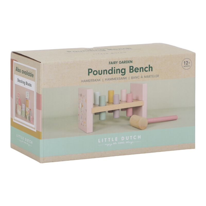 Little Dutch Hammer Bench - Fairy Garden