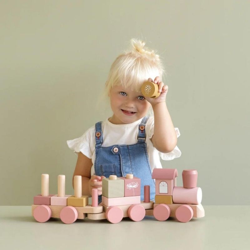 Little Dutch Stacking Train - Wild Flowers