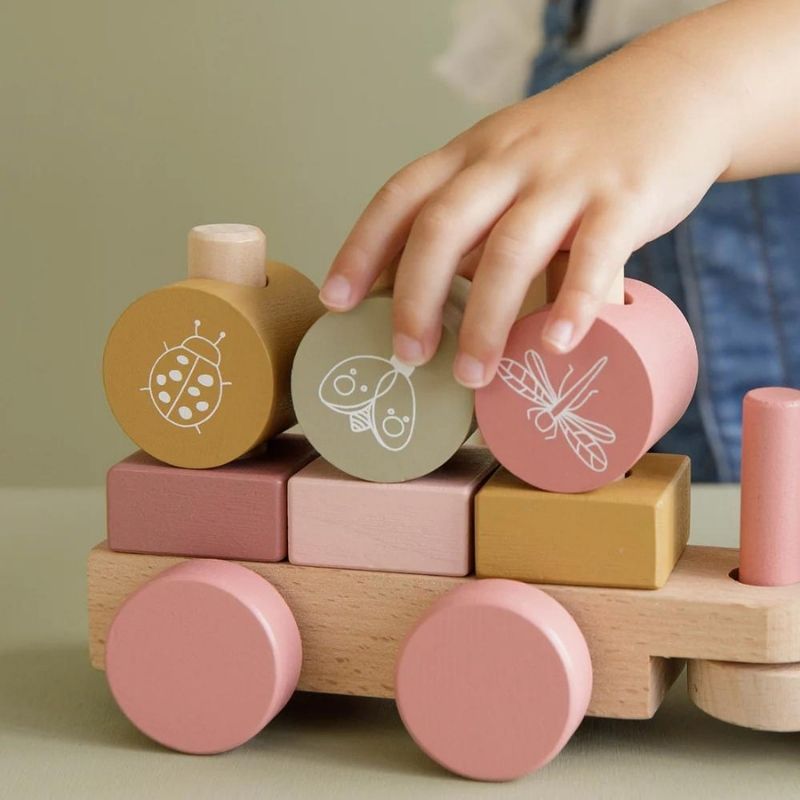 Little Dutch Stacking Train - Wild Flowers