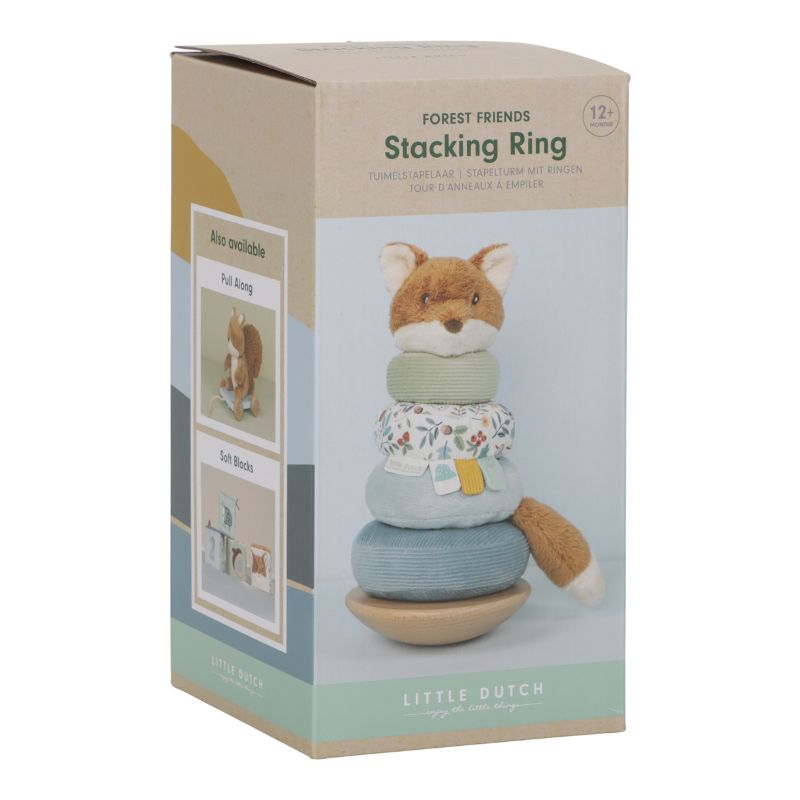 Little Dutch Rocking Ring Stacker - Forest Friends