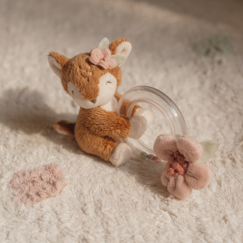 Little Dutch Ring Rattle Deer - Fairy Garden