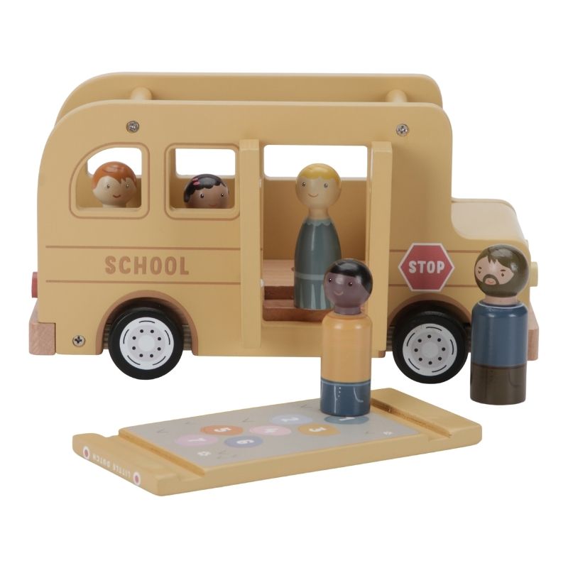 Little Dutch School Bus with Figures