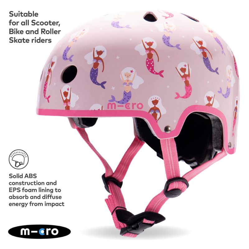 Micro Scooter Deluxe Helmet - Mermaid