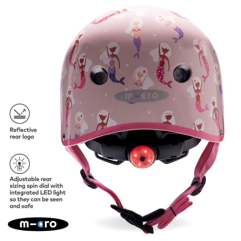 Micro Scooter Deluxe Helmet - Mermaid