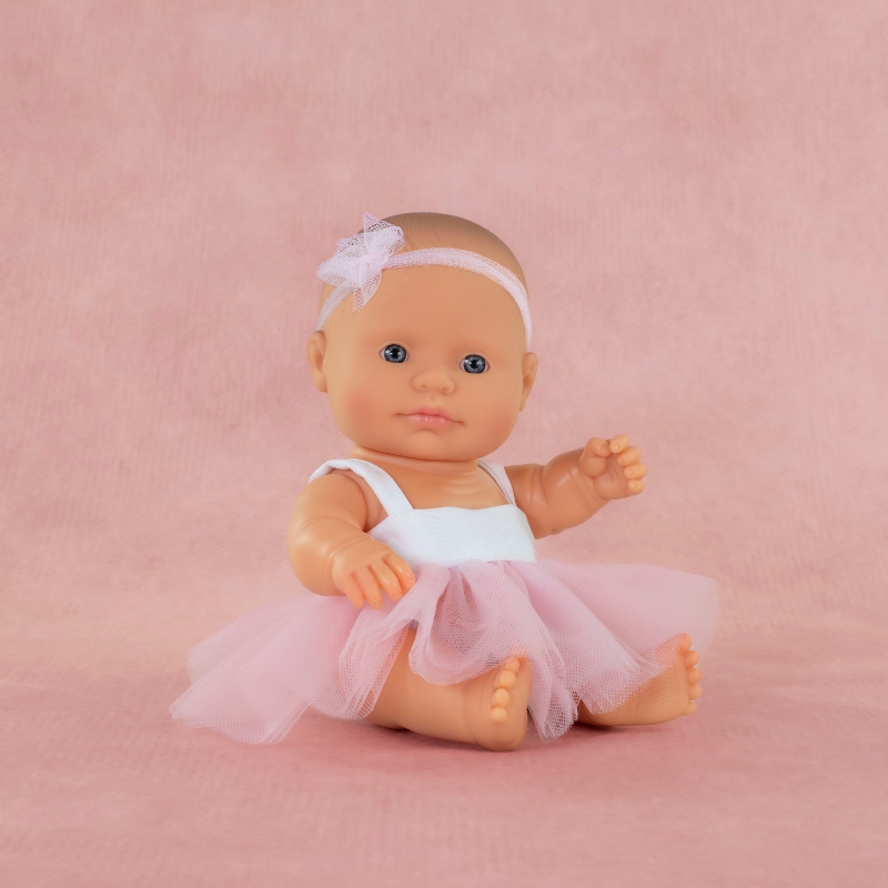 Miniland Baby Girl Doll Apricot 21cm The Kid Collective