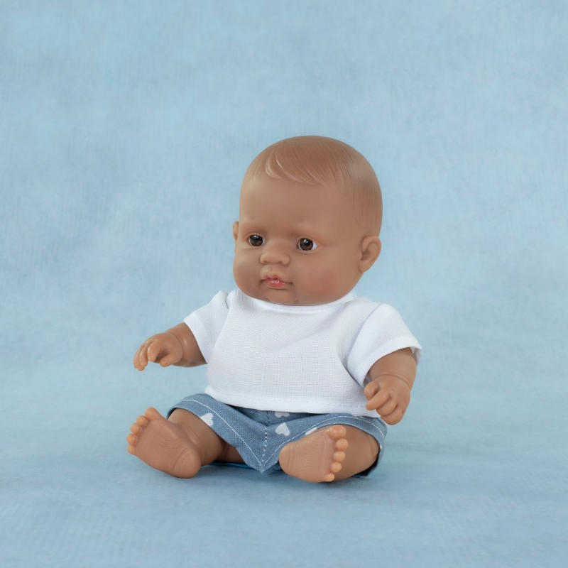 Miniland Baby Boy Doll Fig 21cm