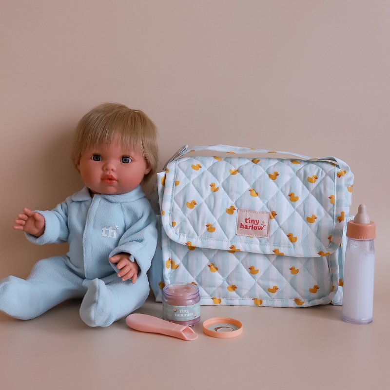 Tiny Harlow Tiny Nurturers Set - Blue Ducky