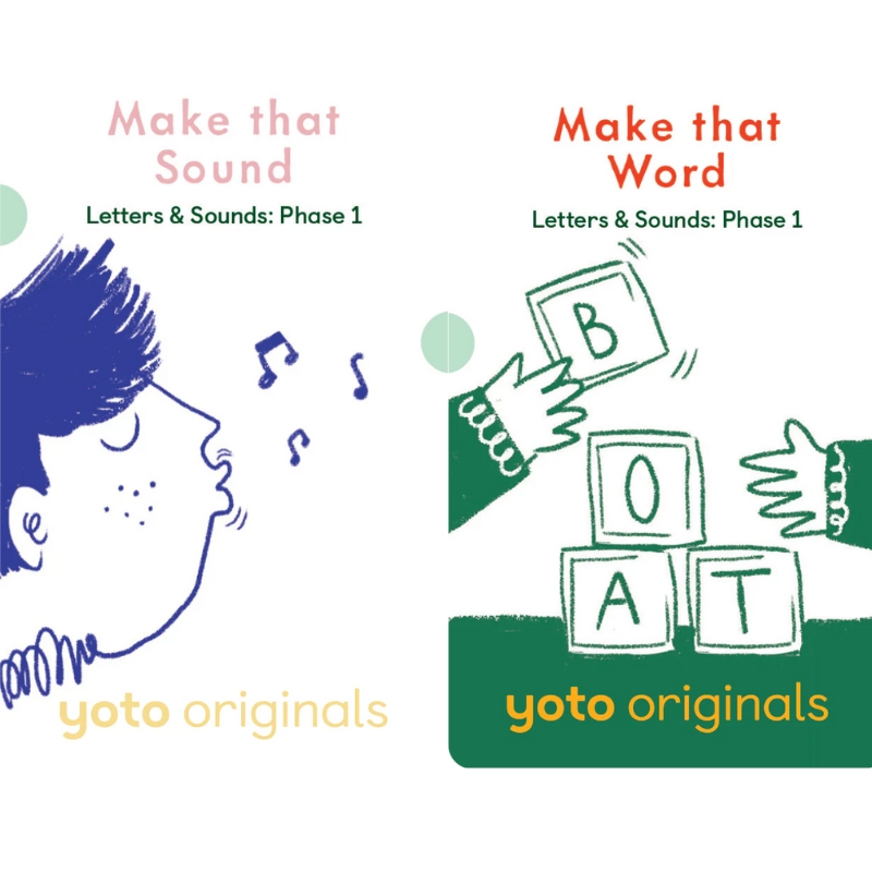 Yoto Card - Phonics: Letters And Sounds: Phase 1