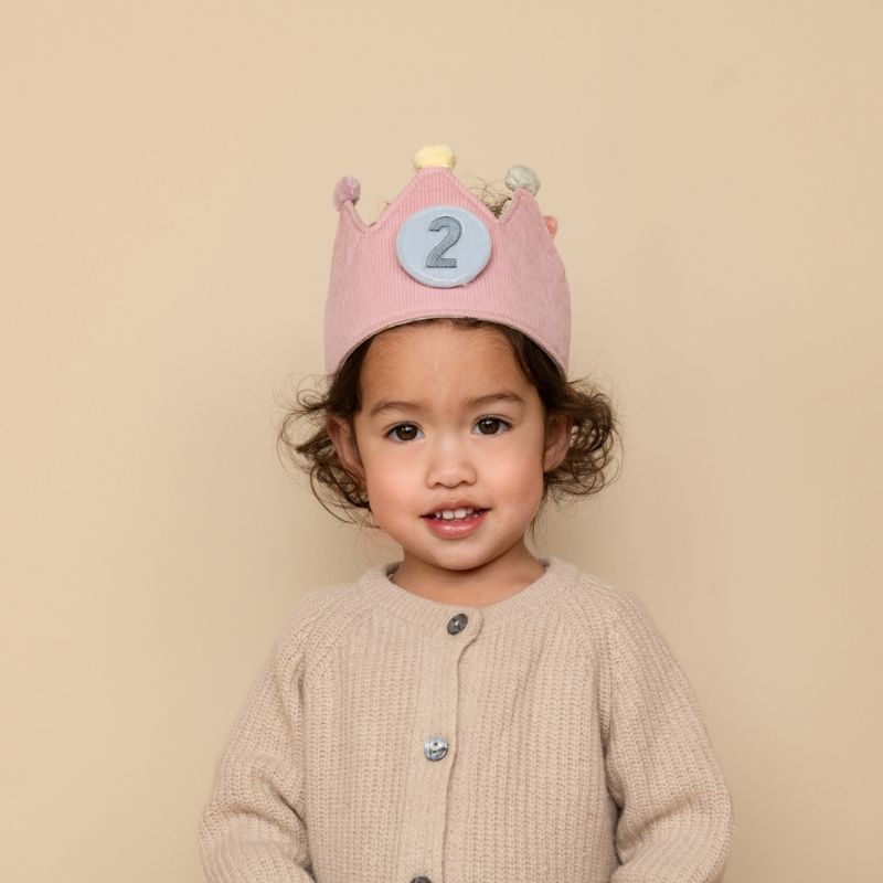 Little Dutch Birthday Crown with Numbers - Pink