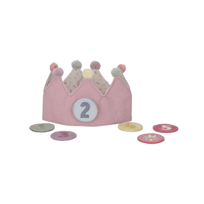 Little Dutch Birthday Crown with Numbers - Pink