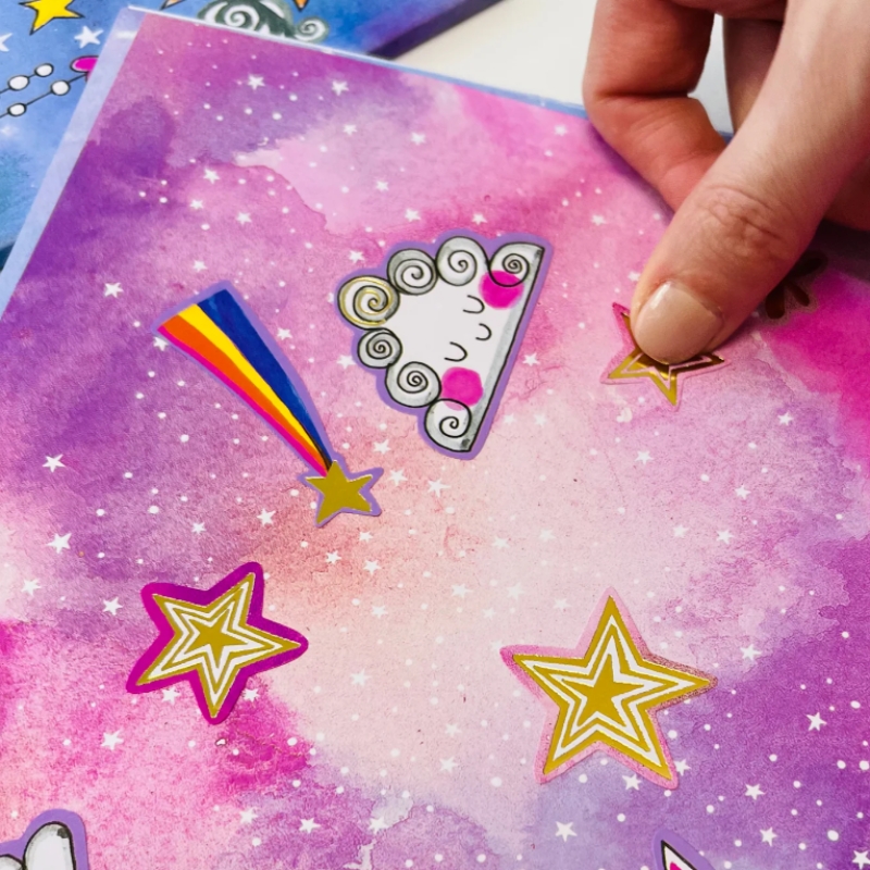 Rachel Ellen Designs Sticker Scene Book - Moondance