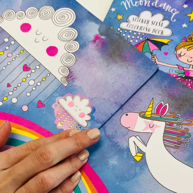 Rachel Ellen Designs Sticker Scene Book - Moondance