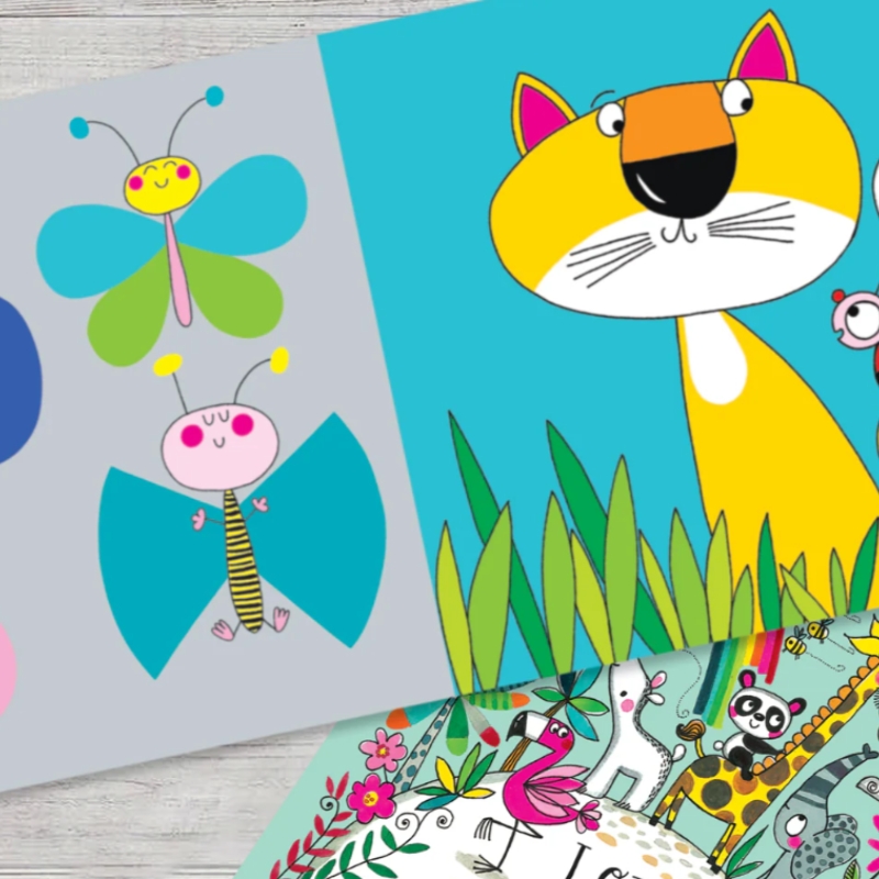 Rachel Ellen Designs Sticker Scene Book - Love Our Planet