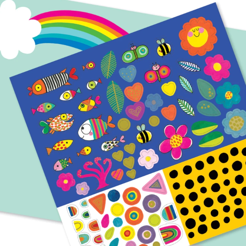 Rachel Ellen Designs Sticker Scene Book - Love Our Planet