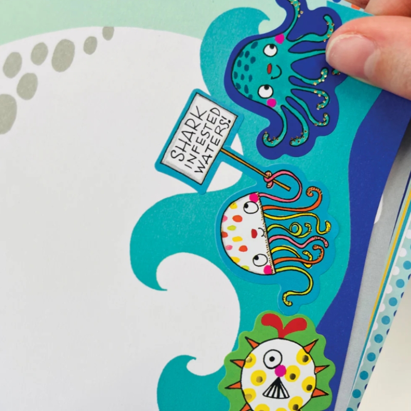 Rachel Ellen Designs Sticker Scene Book - Love Our Planet