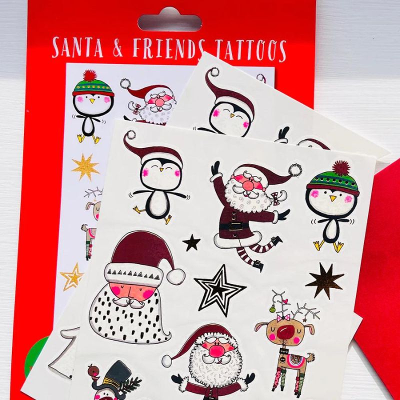 Rachel Ellen Designs Christmas Temporary Tattoos