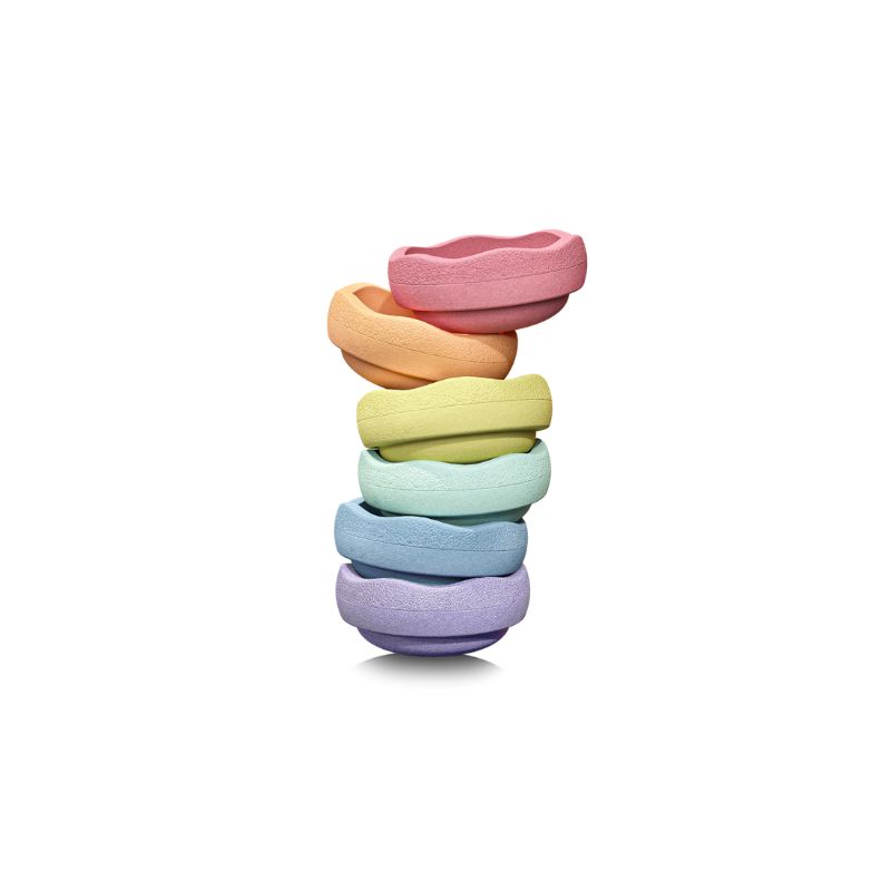 Stapelstein Mini - Pastel Set of 6