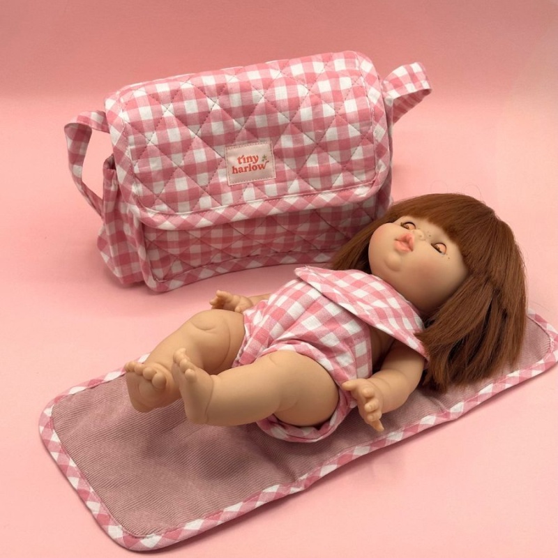 Tiny Harlow Gift Essentials Pack - Pink Gingham