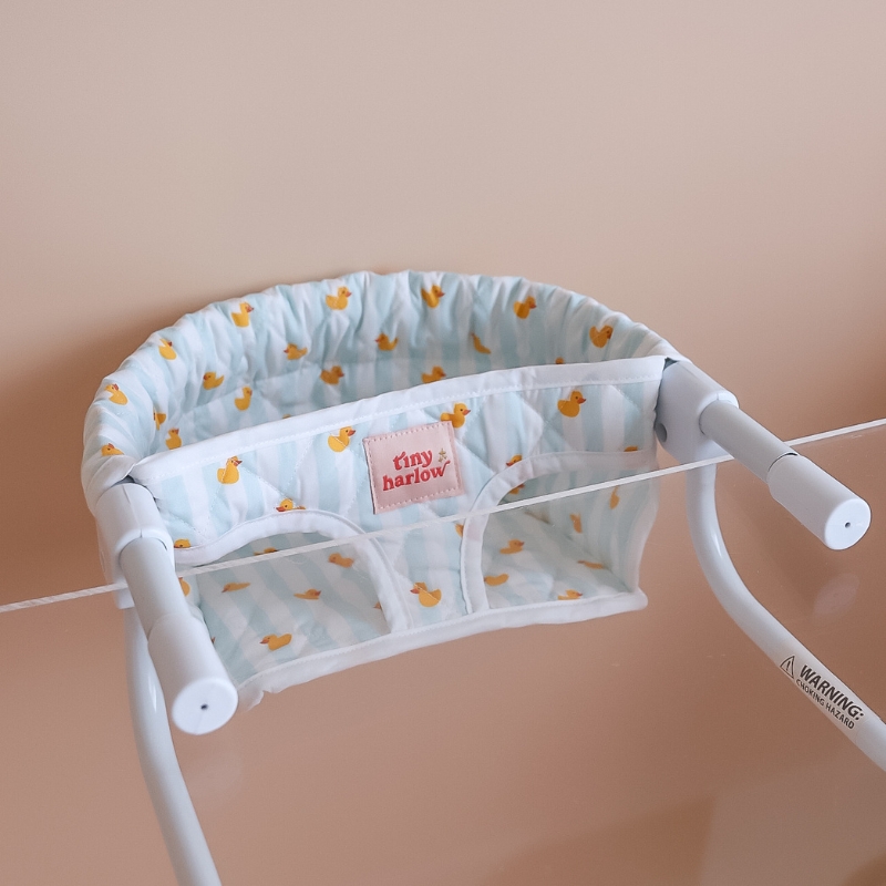 Tiny Harlow Feeding Chair - Blue Ducky