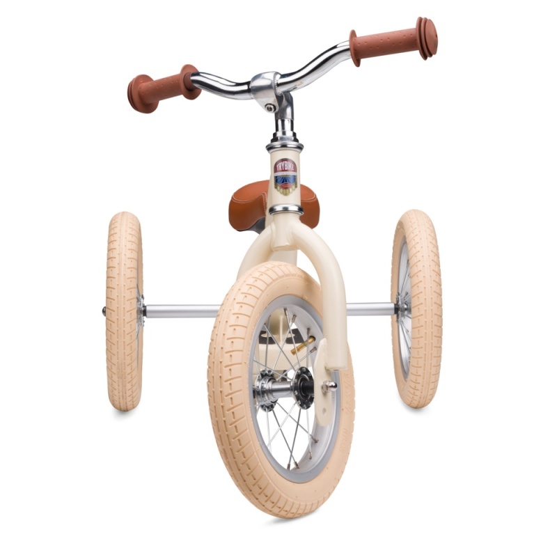 Trybike Matte 2-In-1 Balance Trike - Vintage Cream