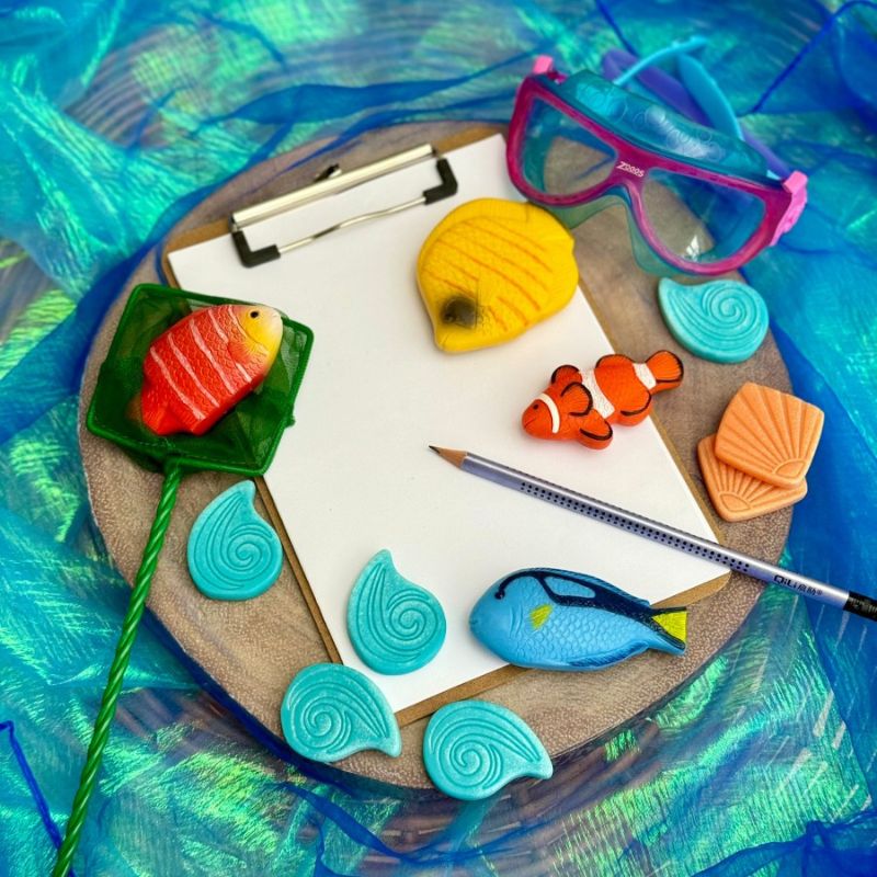 Yellow Door Sensory Play Stones - Fish