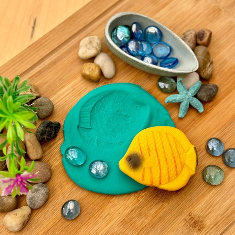 Yellow Door Sensory Play Stones - Fish