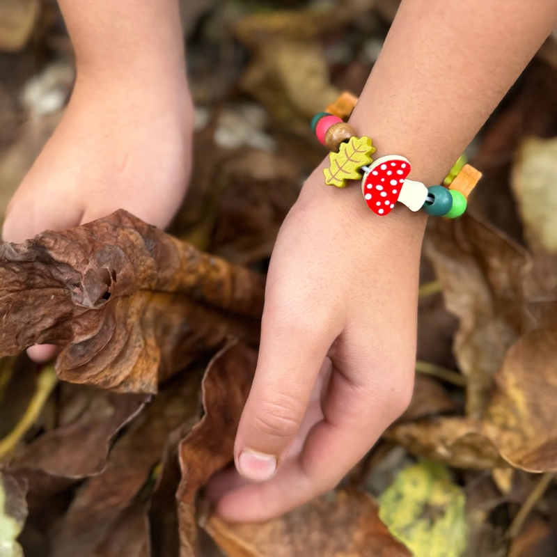 Cotton Twist Bracelet Beading Kit - Forest