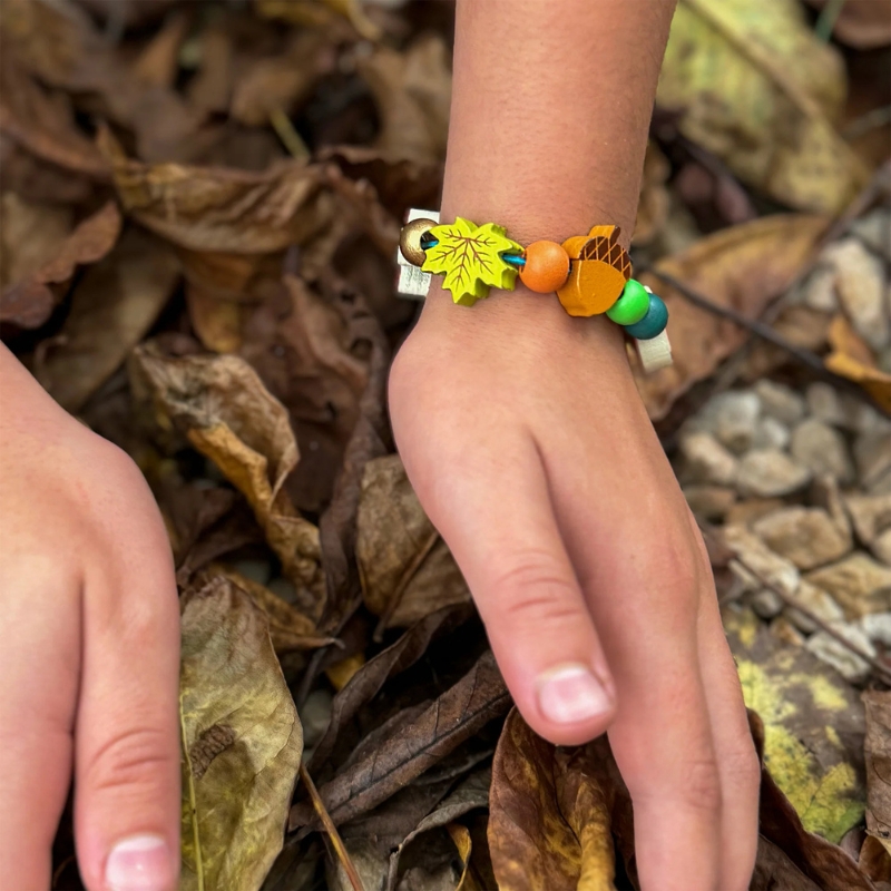 Cotton Twist Bracelet Beading Kit - Forest