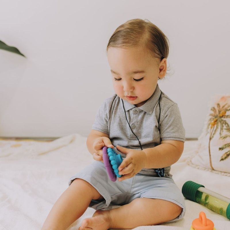 Jellystone Rainbow Stacker & Teether Toy - Rainbow