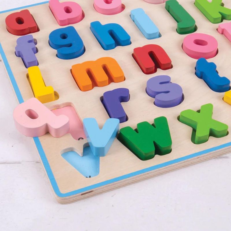 Bigjigs - Chunky Lowercase Alphabet Puzzle | The Kid Collective