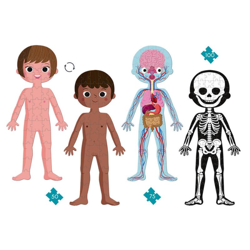 Janod Educational Puzzle Human Body | The Kid Collective