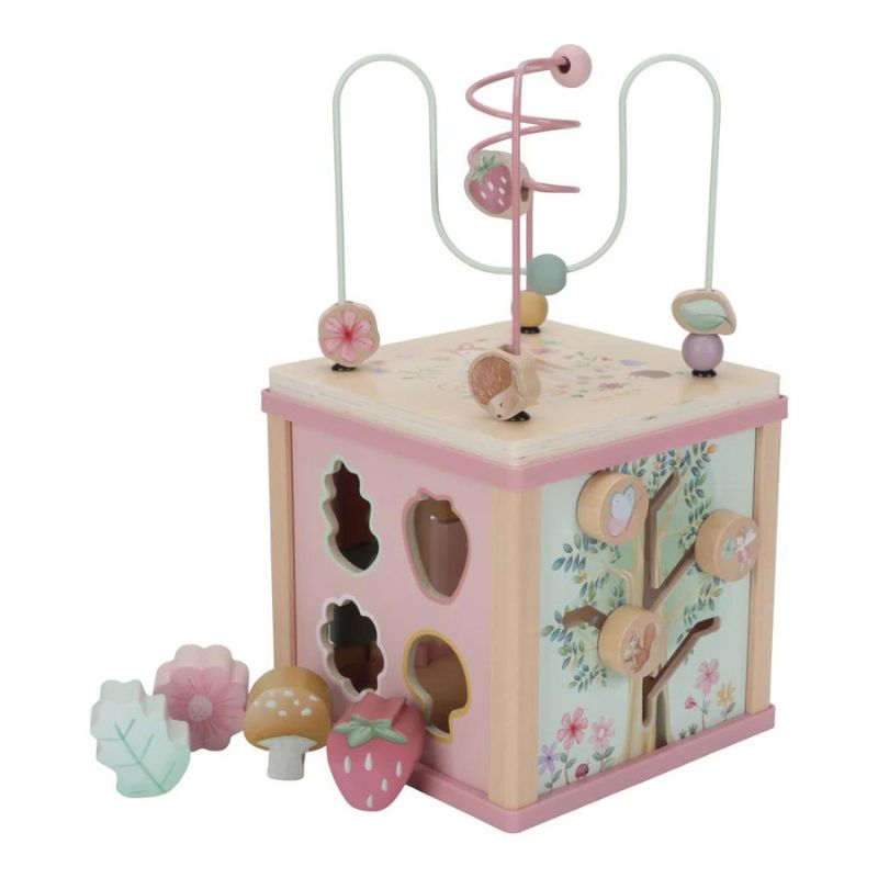 Little Dutch Wooden Activity Cube - Fairy Garden