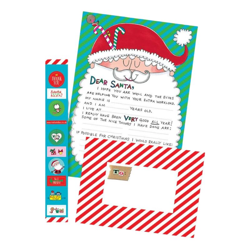 Rachel Ellen Designs Letter To Santa - Santa's Beard