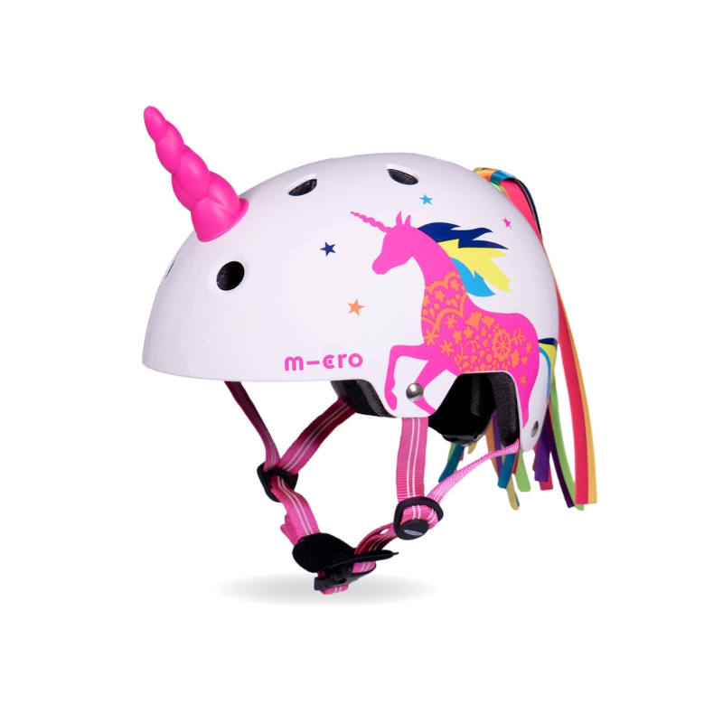 Micro Scooter Deluxe 3D Helmet - Unicorn