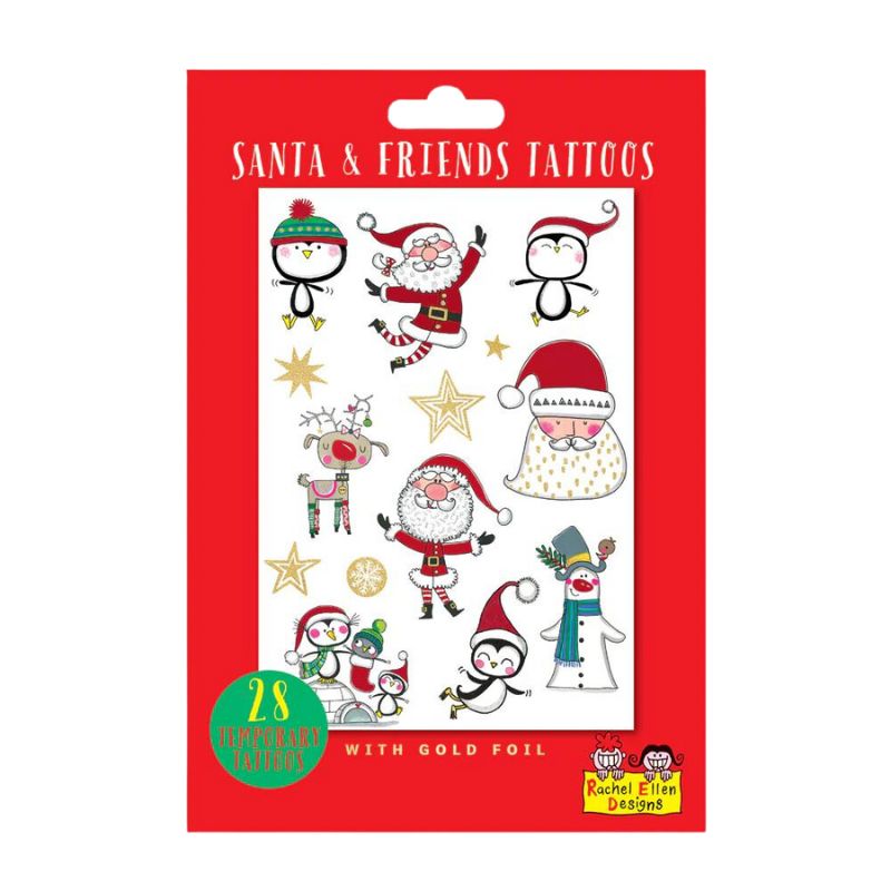 Rachel Ellen Designs Christmas Temporary Tattoos